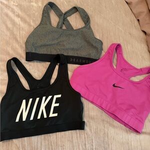 Nike Black Dri-FIT Racerback Sports Bra